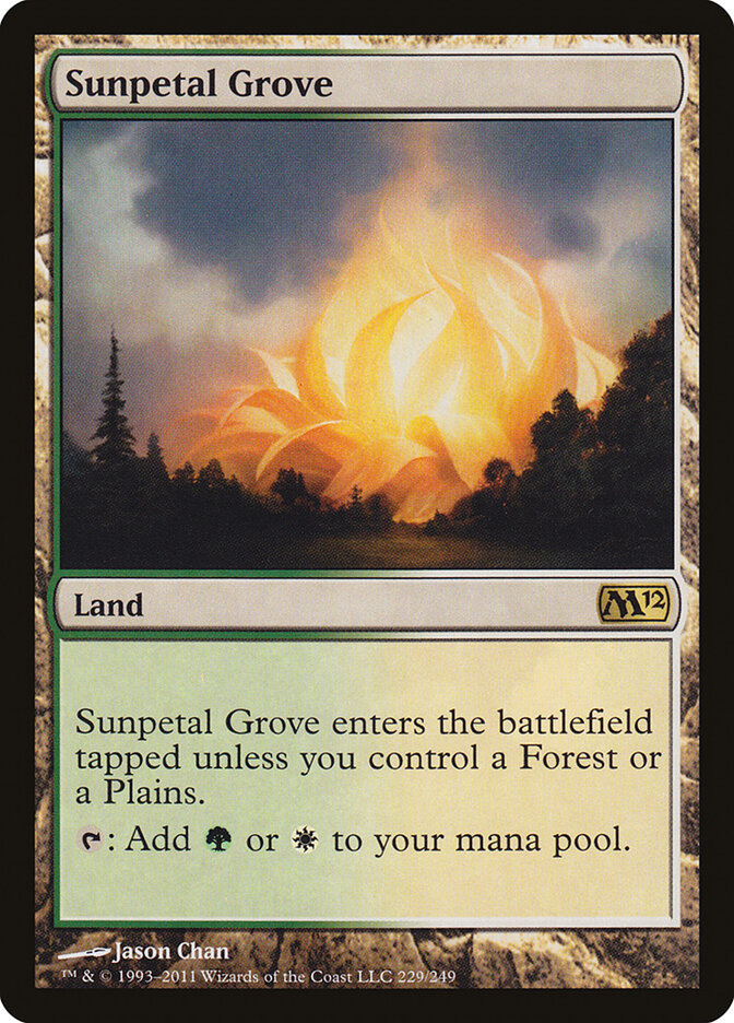 Sunpetal Grove, Magic 2012 · 229/249