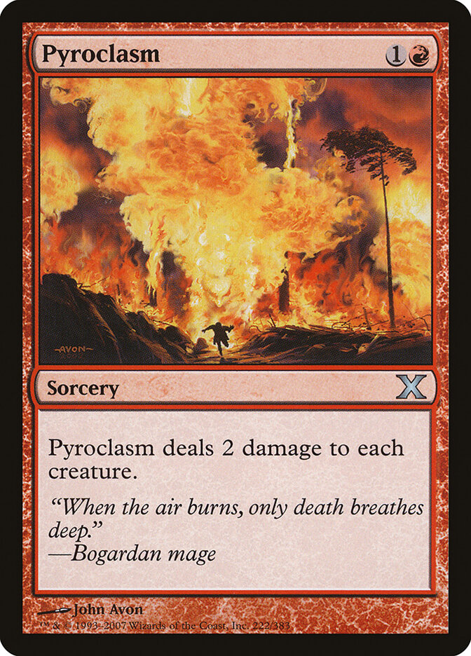 Pyroclasm, Tenth Edition · 222/383
