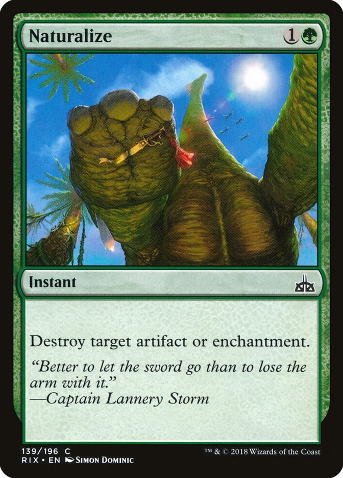 Naturalize, Rivals of Ixalan · 139/196
