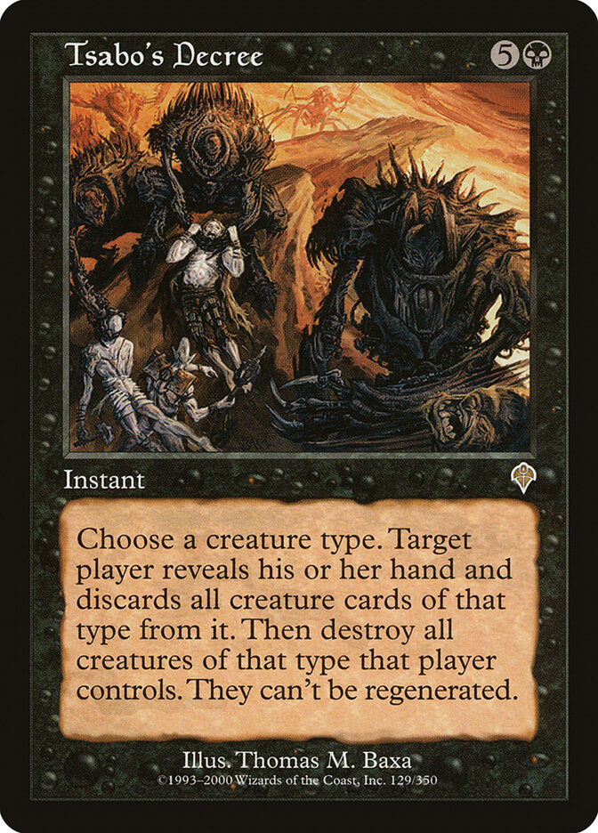 Tsabo's Decree, Invasion · 129/350