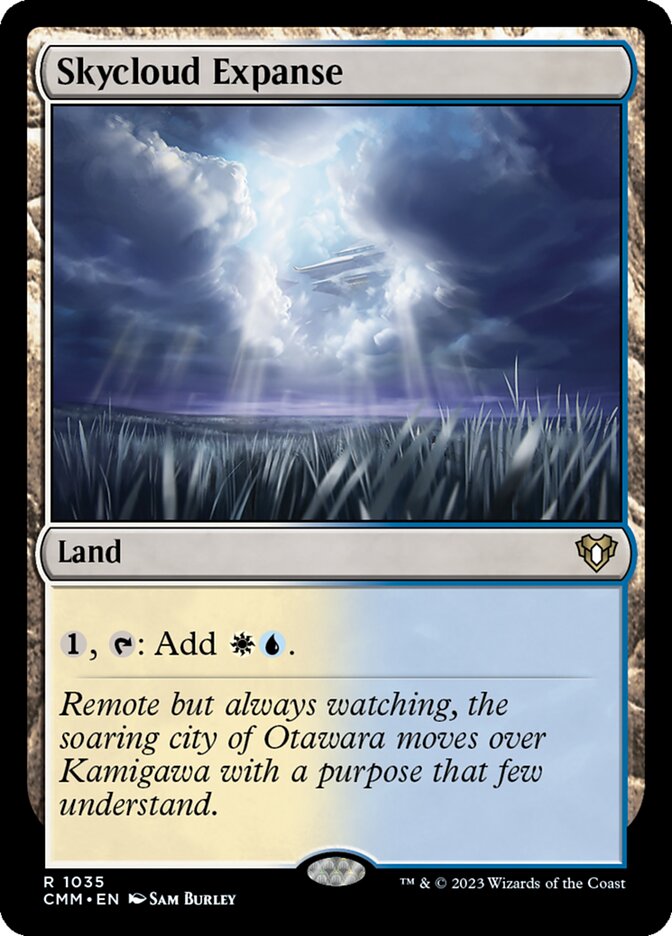Skycloud Expanse, Commander Masters · 1035