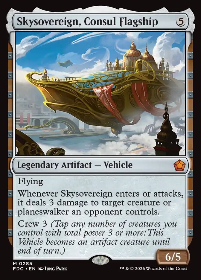 Skysovereign, Consul Flagship, Foundations Commander · 0285