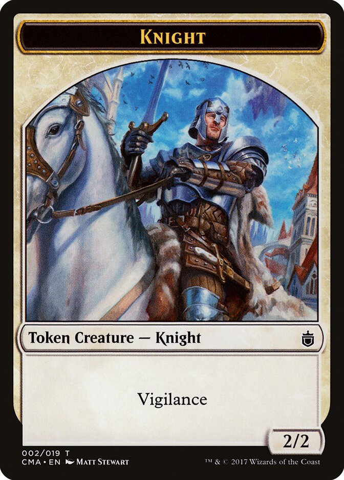 Knight, Commander Anthology Tokens · 002