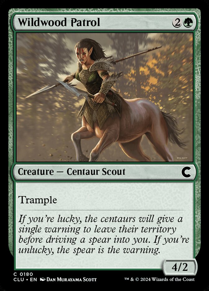 Wildwood Patrol, Ravnica: Clue Edition · 0180