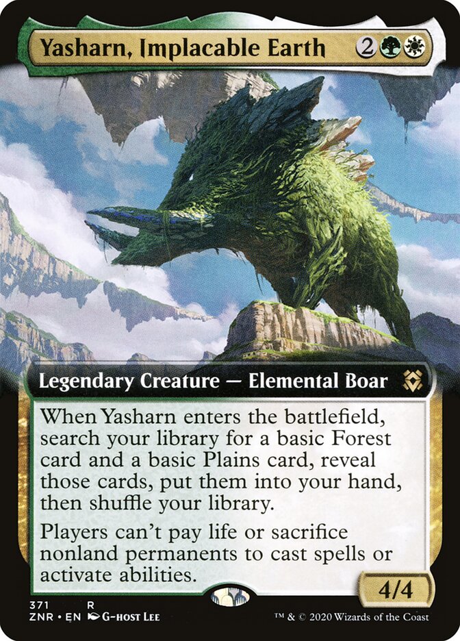 Yasharn, Implacable Earth, Zendikar Rising · 371