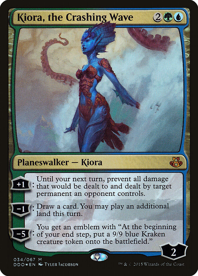 Kiora, the Crashing Wave, Duel Decks: Elspeth vs. Kiora · 034/067