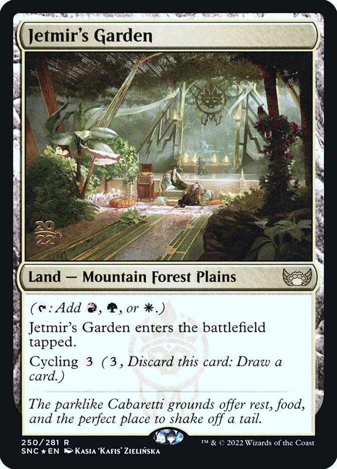 Jetmir's Garden, Streets of New Capenna Promos · 250/281