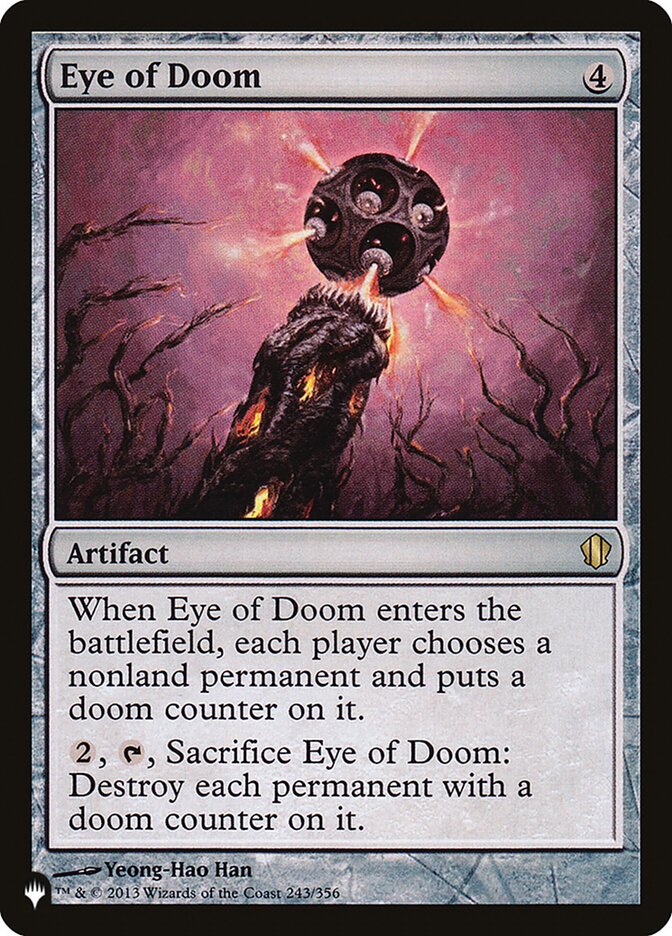 Eye of Doom, The List · c13-243