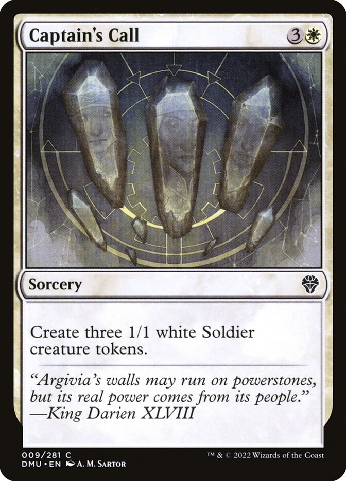 Captain's Call, Dominaria United · 009/281