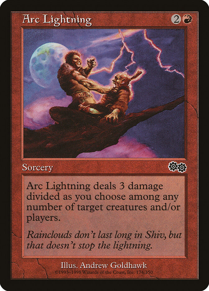 Arc Lightning, Urza's Saga · 174/350