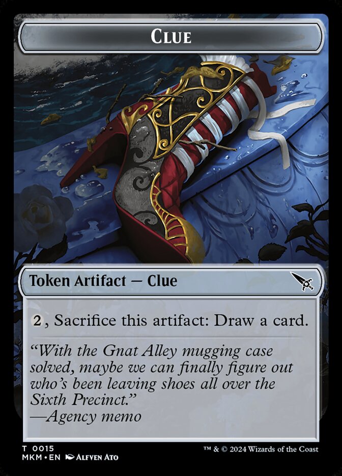 Clue, Murders at Karlov Manor Tokens · 0015