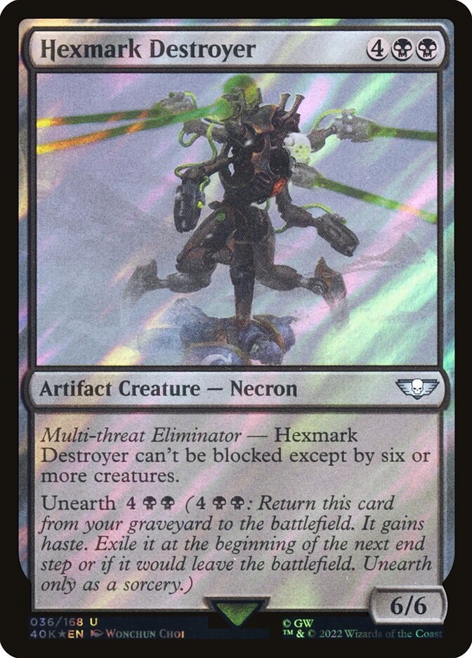 Hexmark Destroyer, Warhammer 40,000 Commander · 36-star