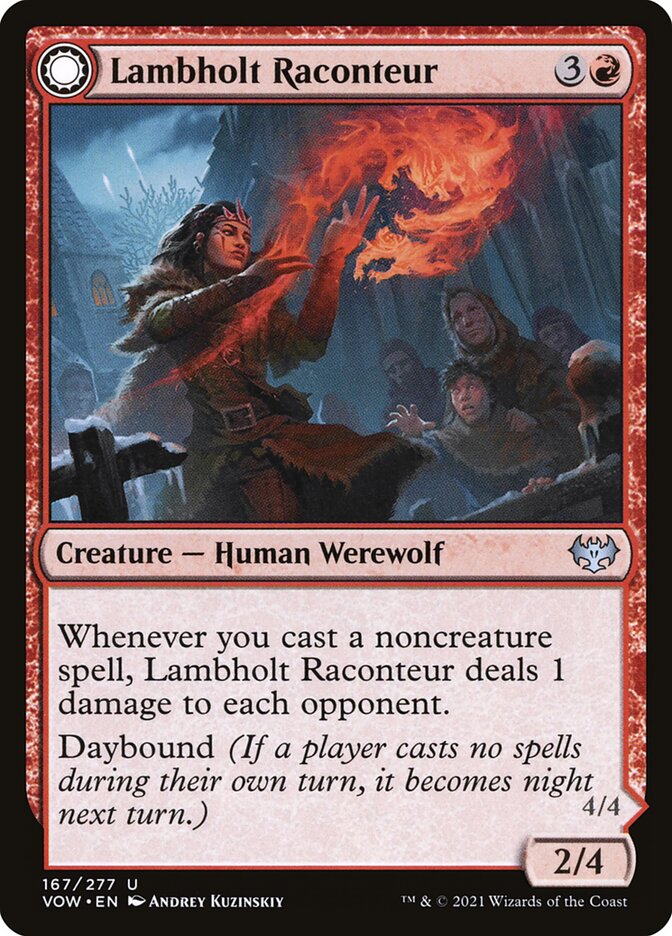 Lambholt Raconteur // Lambholt Ravager, Innistrad: Crimson Vow · 167/277
