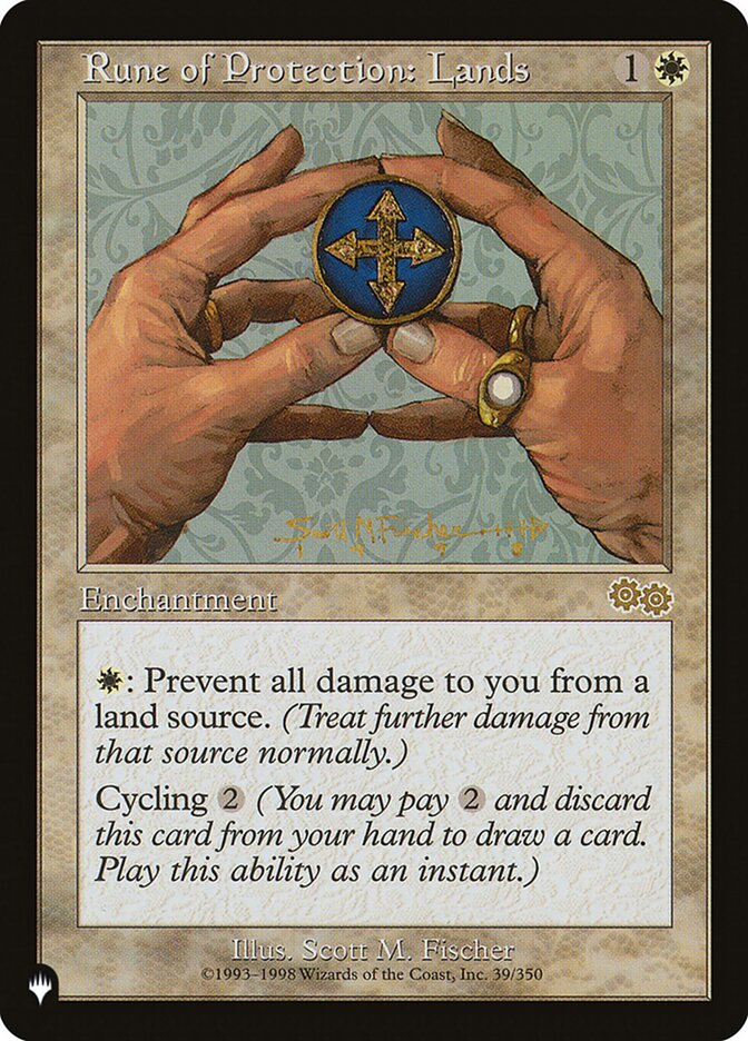 Rune of Protection: Lands, The List · usg-39
