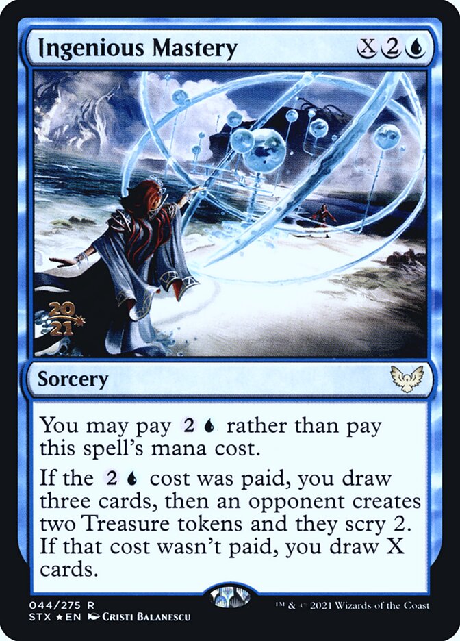 Ingenious Mastery, Strixhaven: School of Mages Promos · 044/275