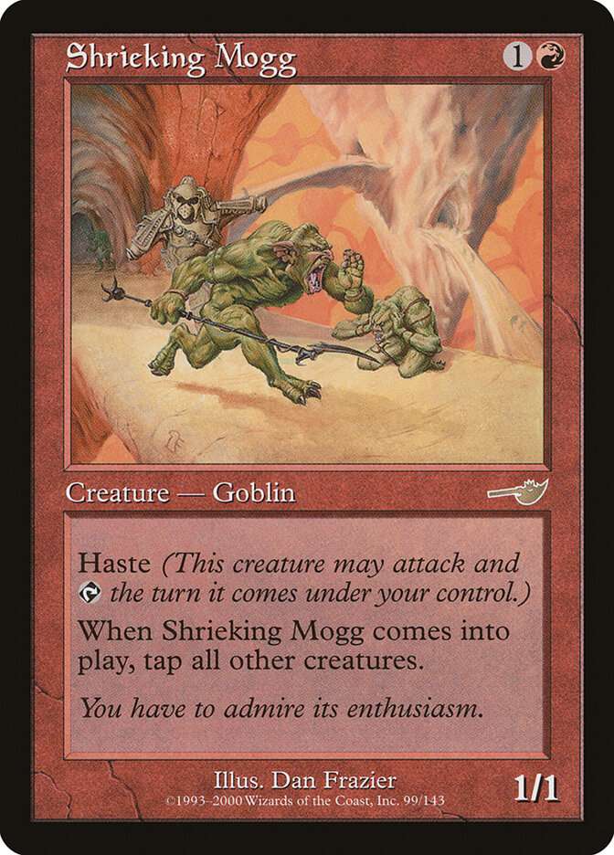 Shrieking Mogg, Nemesis · 99/143