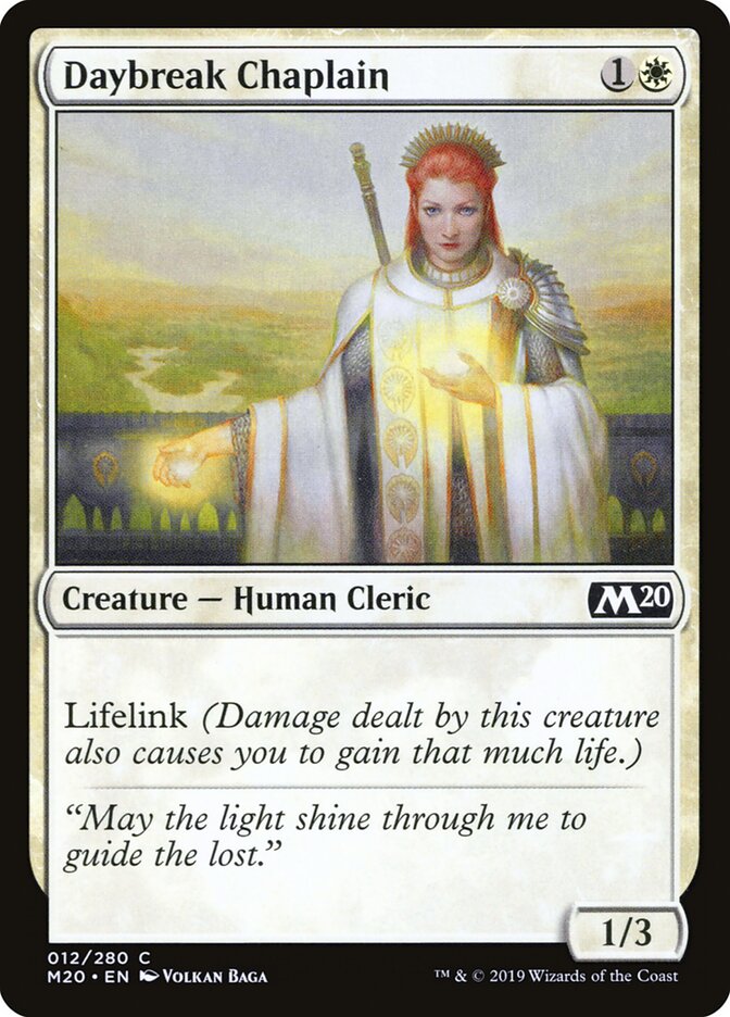 Daybreak Chaplain, Core Set 2020 · 012/280
