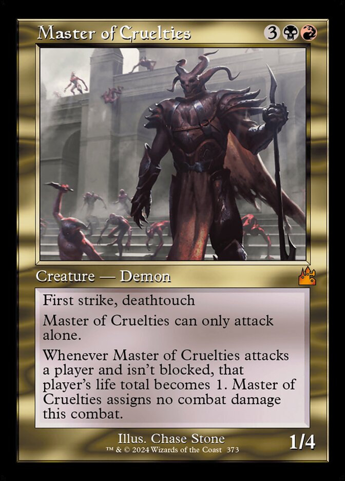 Master of Cruelties, Ravnica Remastered · 0373