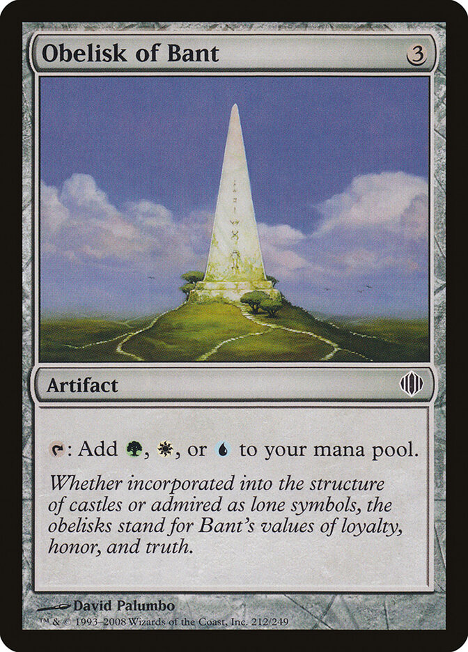 Obelisk of Bant, Shards of Alara · 212/249