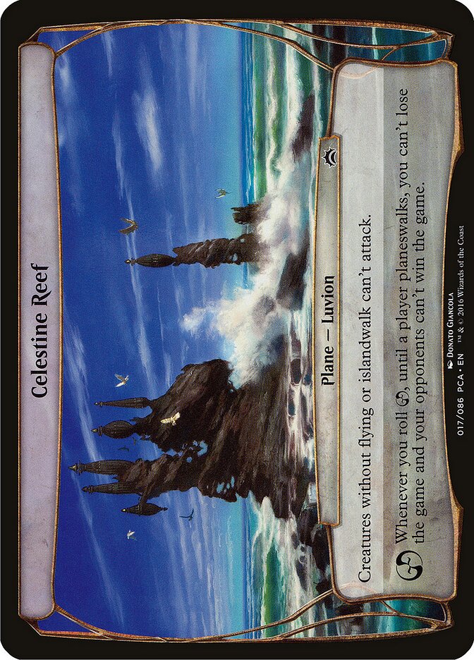 Celestine Reef, Planechase Anthology Planes · 017/086