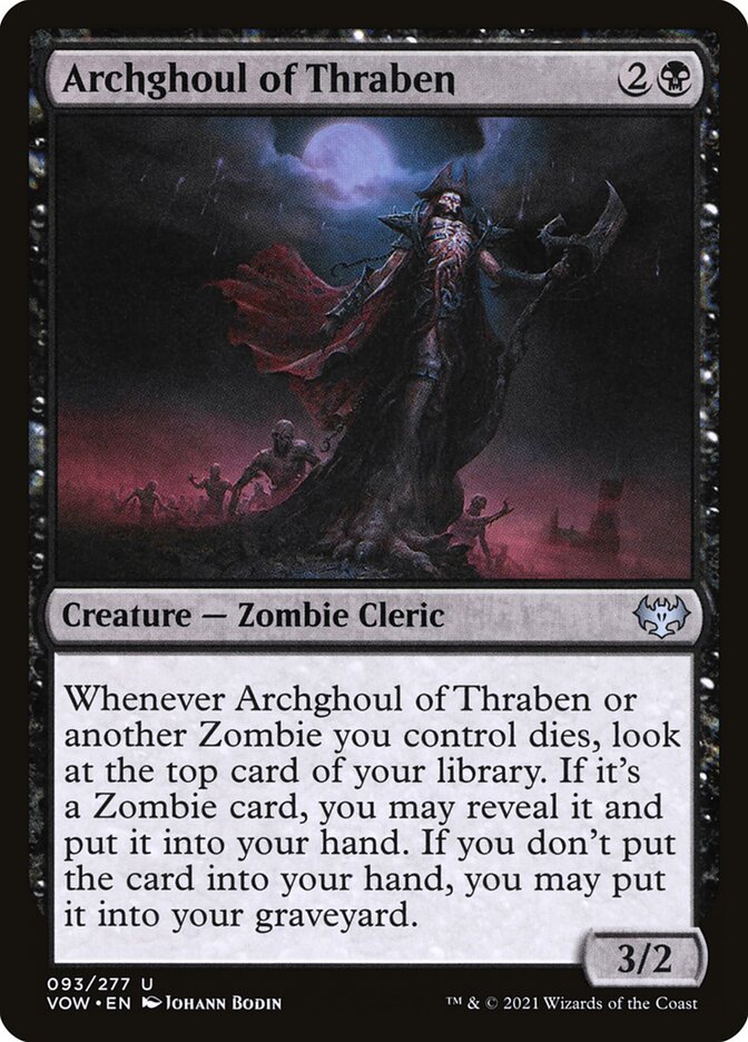 Archghoul of Thraben, Innistrad: Crimson Vow · 093/277