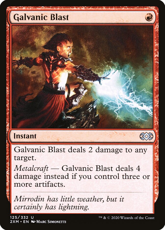 Galvanic Blast, Double Masters · 125/332