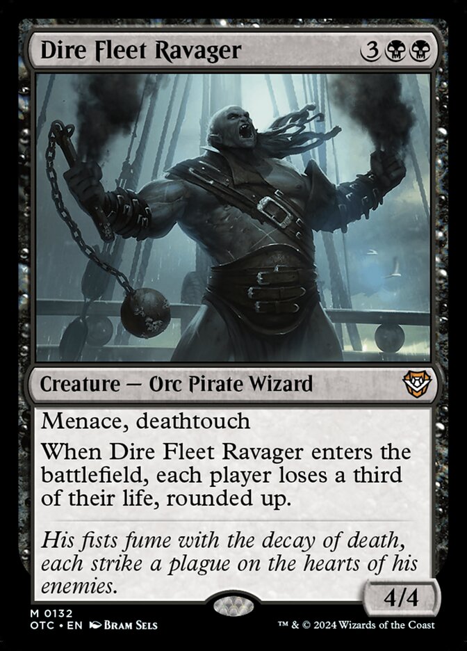Dire Fleet Ravager, Outlaws of Thunder Junction Commander · 0132