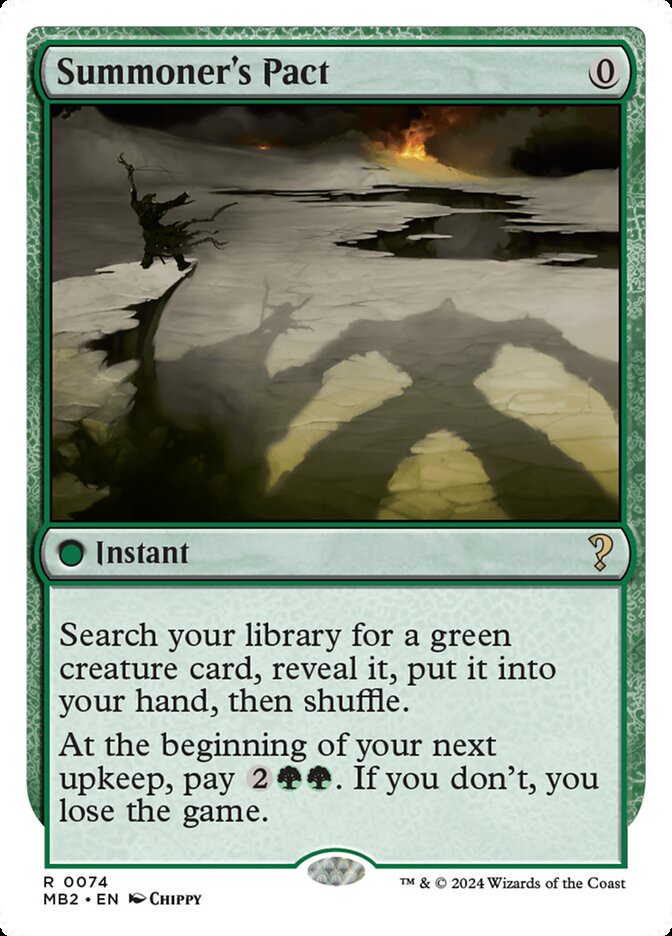 Summoner's Pact, Mystery Booster 2 · 0074