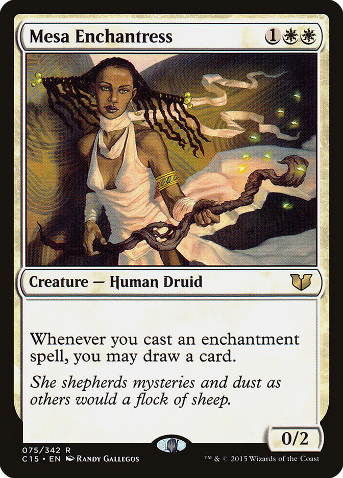 Mesa Enchantress, Commander 2015 · 075/342