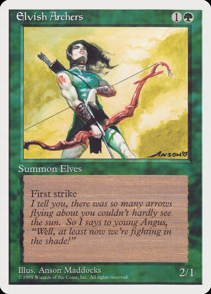 Elvish Archers, Rivals Quick Start Set · 40