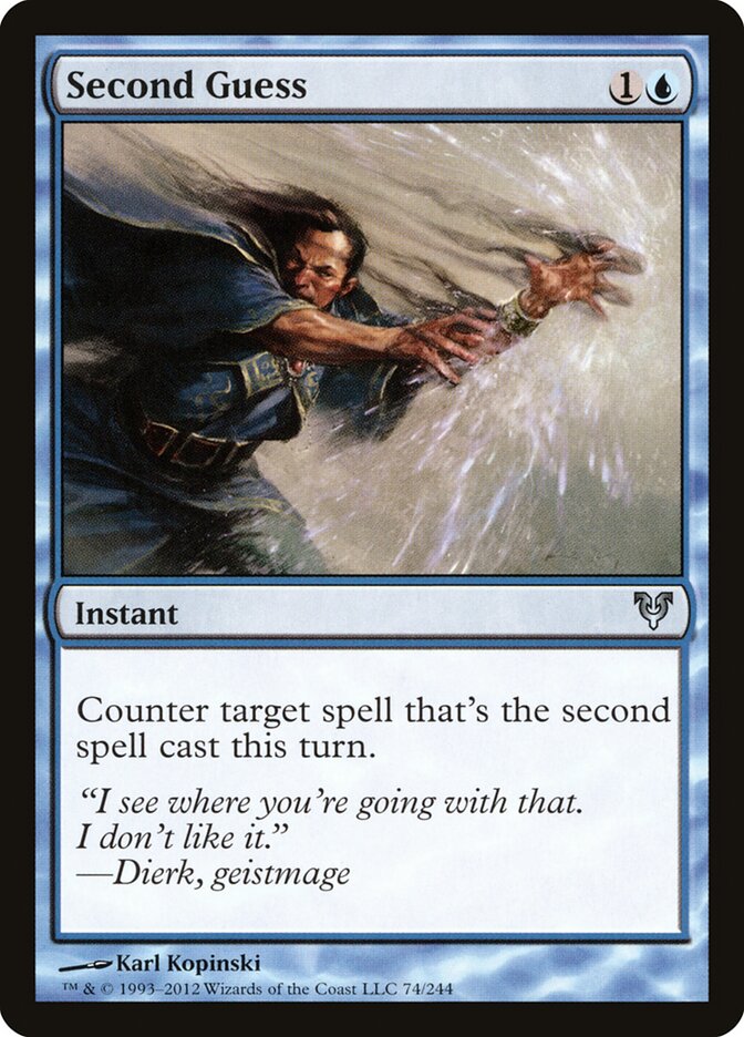 Second Guess, Avacyn Restored · 74/244