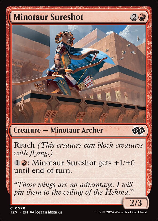 Minotaur Sureshot, Foundations Jumpstart · 0578