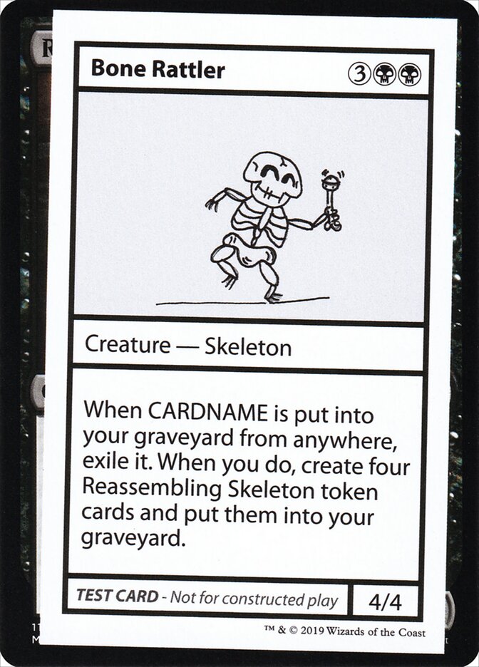 Bone Rattler, Mystery Booster Playtest Cards 2021 · 035/121