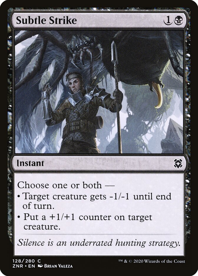 Subtle Strike, Zendikar Rising · 128/280