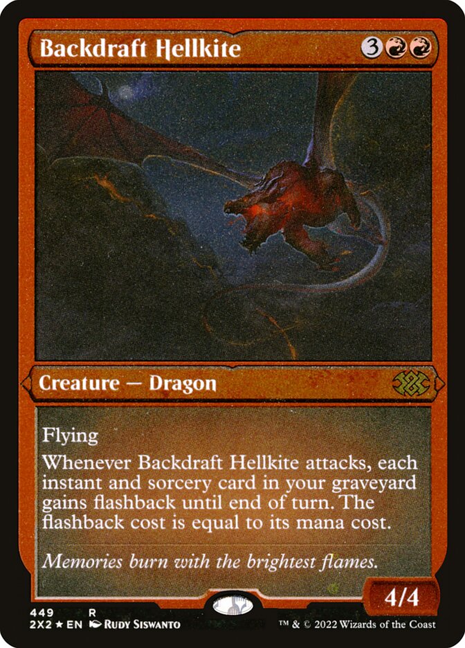 Backdraft Hellkite, Double Masters 2022 · 449