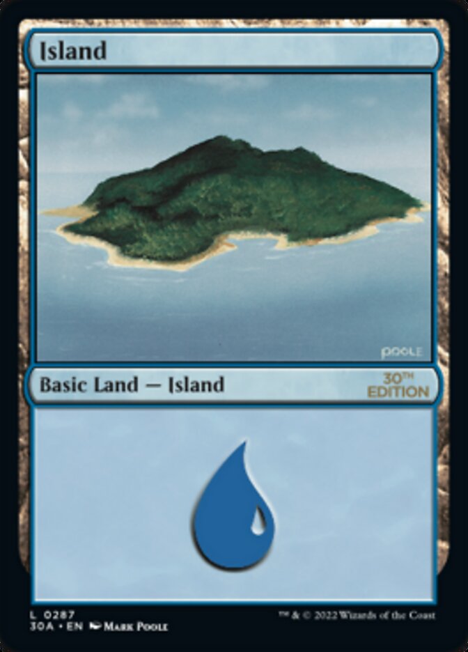 Island, 30th Anniversary Edition · 287/594