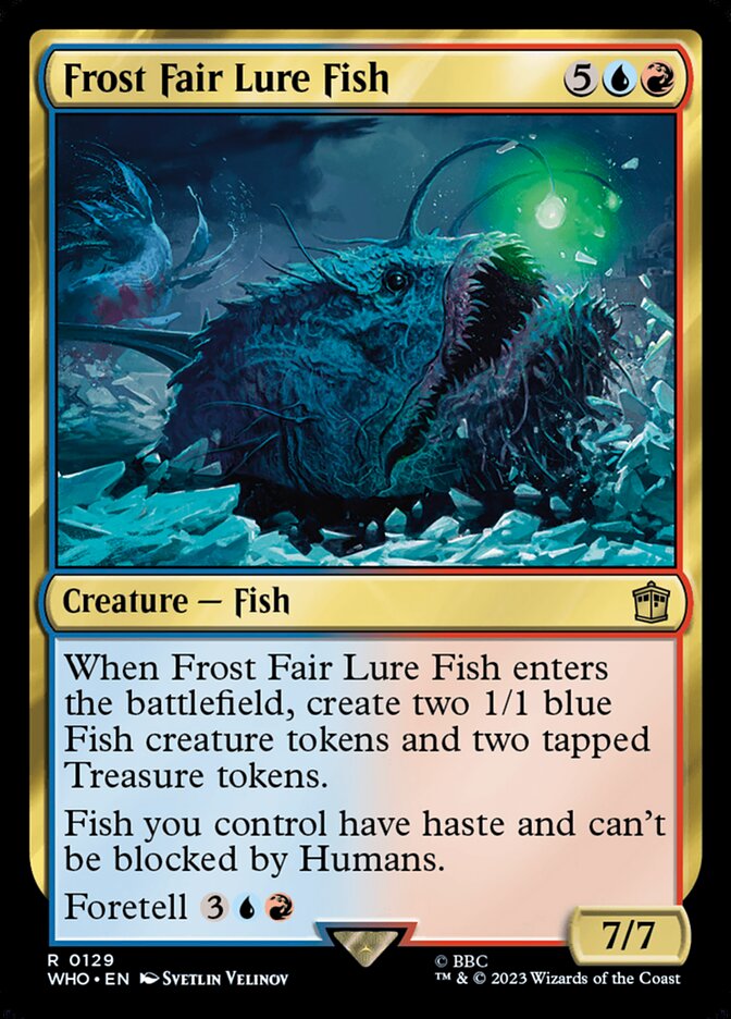 Frost Fair Lure Fish, Doctor Who · 0129