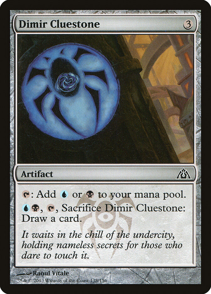 Dimir Cluestone, Dragon's Maze · 138/156