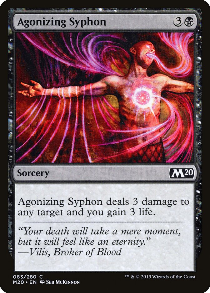 Agonizing Syphon, Core Set 2020 · 083/280