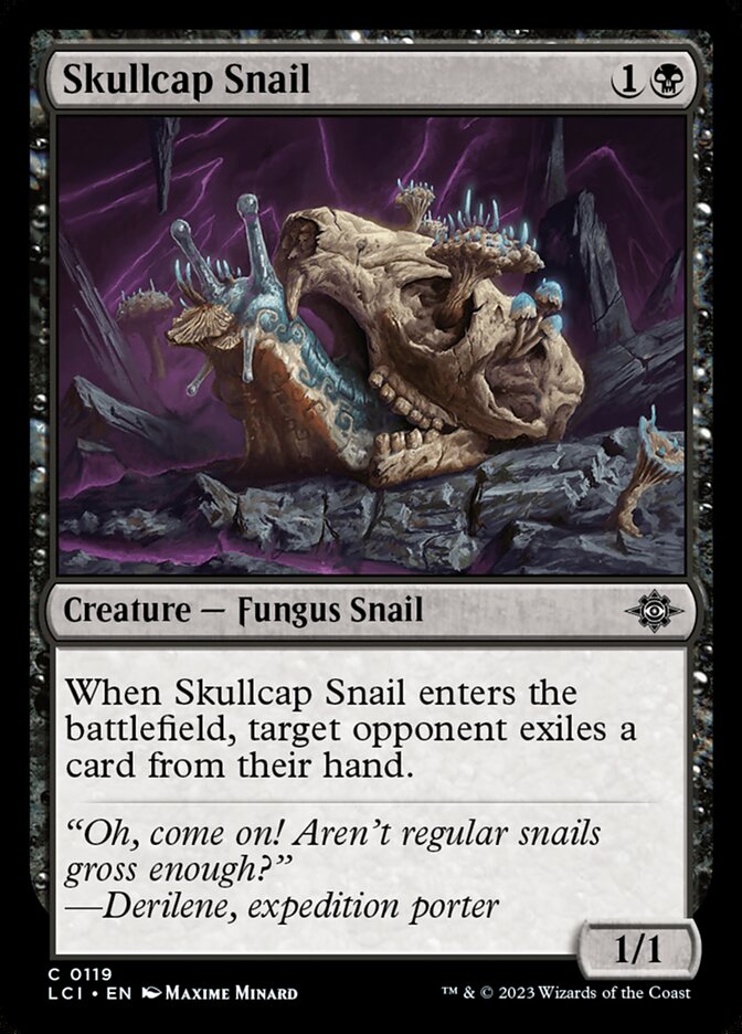 Skullcap Snail, The Lost Caverns of Ixalan · 0119
