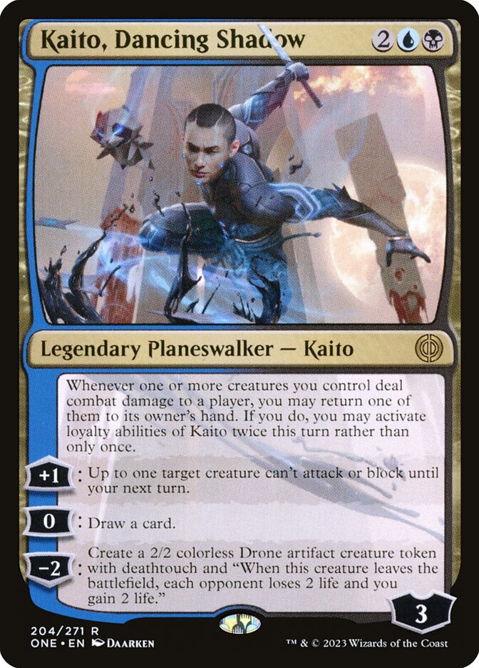 Kaito, Dancing Shadow, Phyrexia: All Will Be One · 204/271