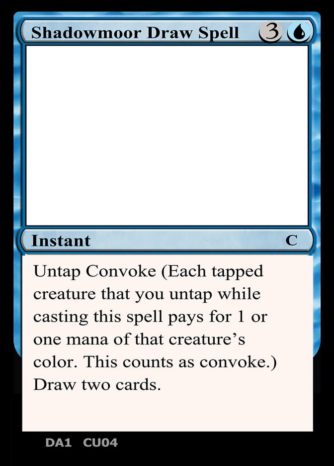 Shadowmoor Draw Spell, Unknown Event · cu04b