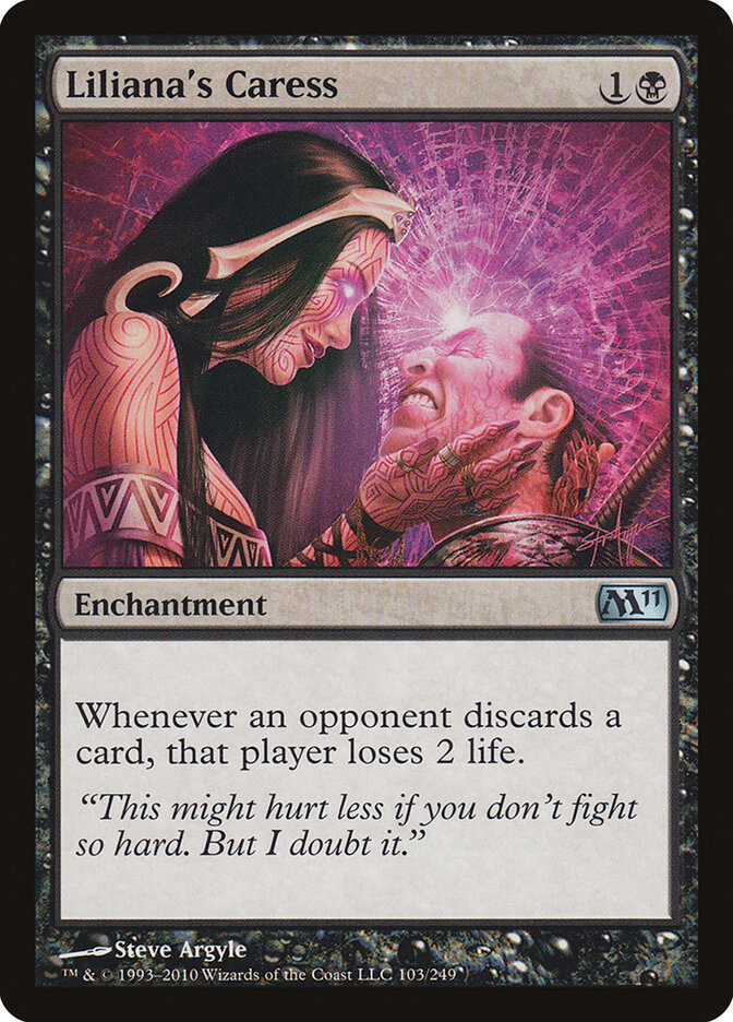 Liliana's Caress, Magic 2011 · 103/249