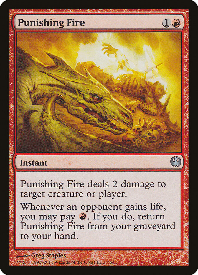 Punishing Fire, Duel Decks: Knights vs. Dragons · 66/81