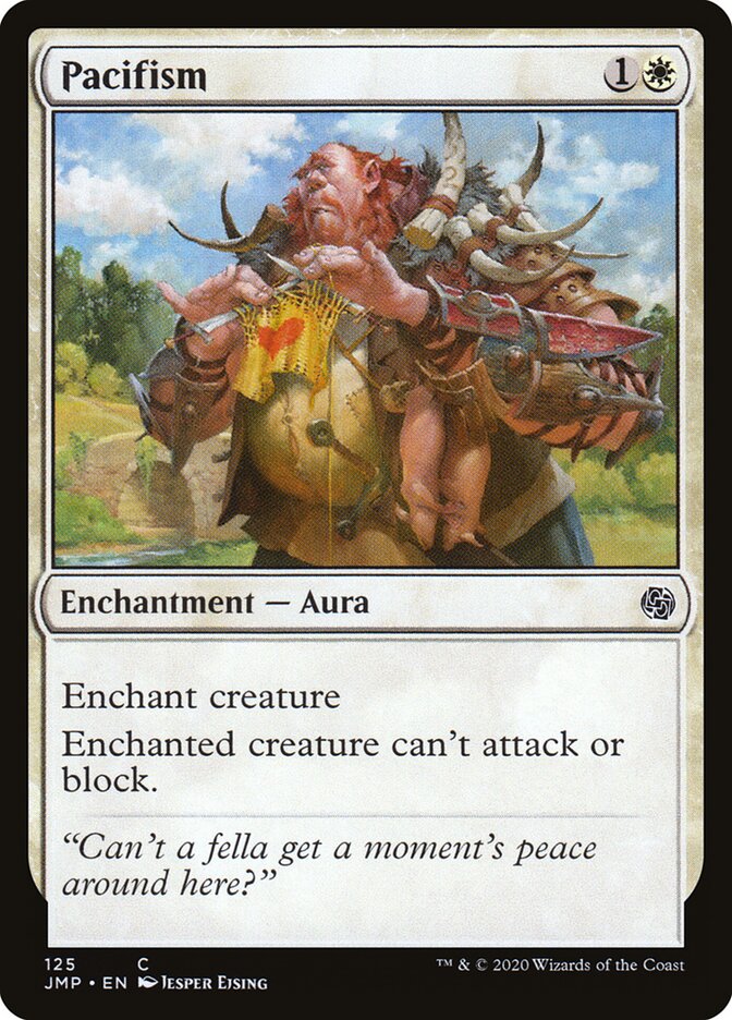 Pacifism, Jumpstart · 125