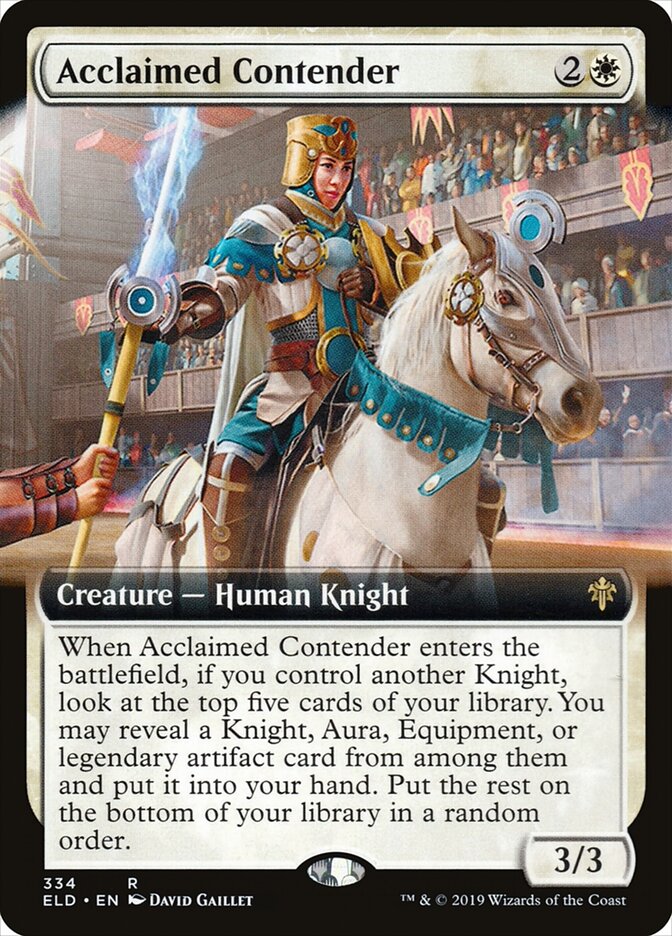 Acclaimed Contender, Throne of Eldraine · 334