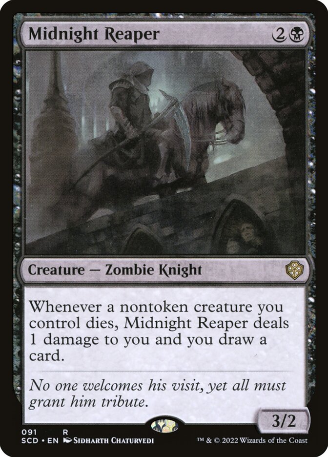 Midnight Reaper, Starter Commander Decks · 091