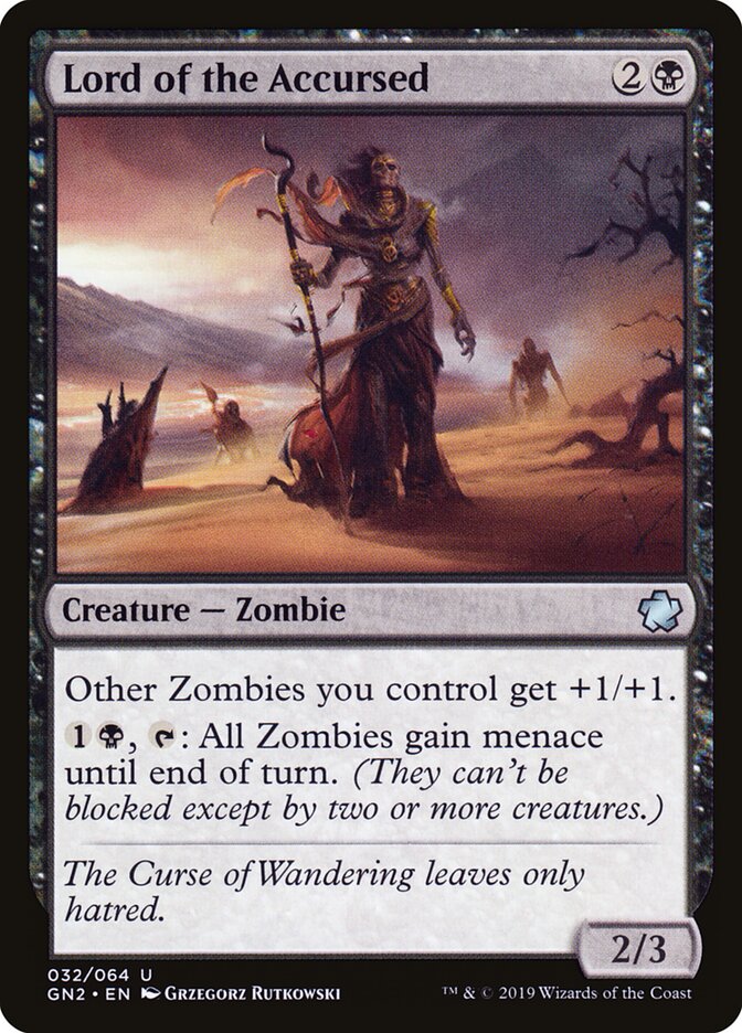 Lord of the Accursed, Game Night 2019 · 032/064