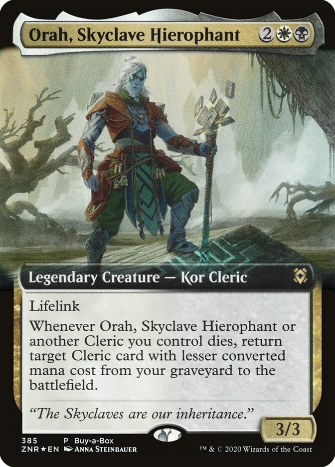 Orah, Skyclave Hierophant, Zendikar Rising · 385