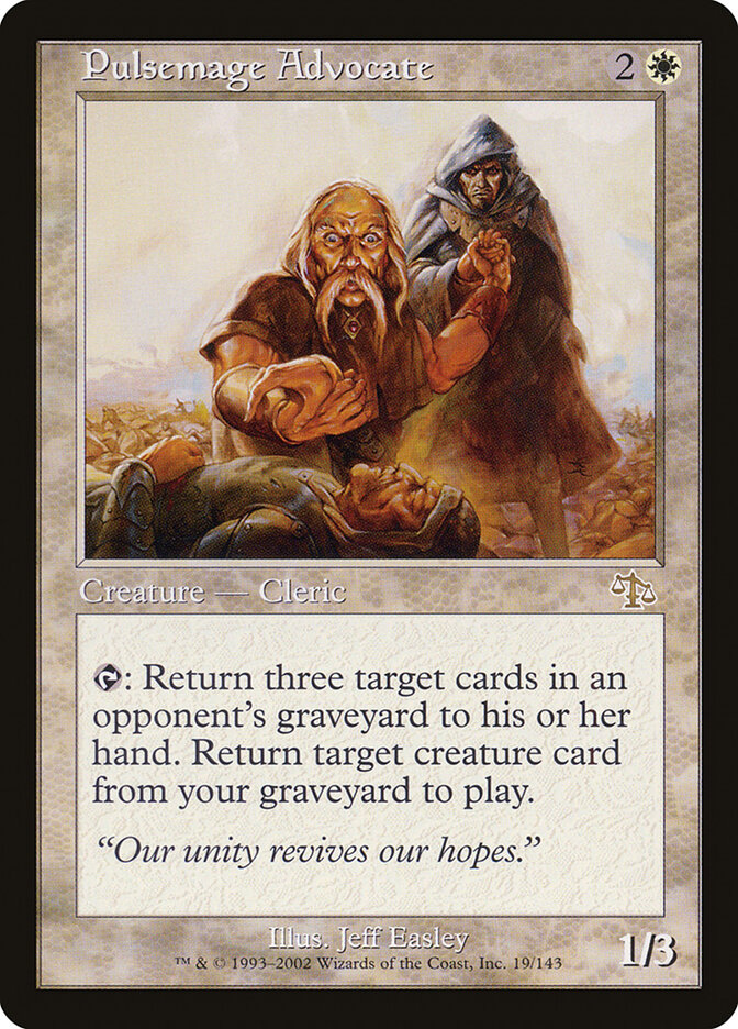 Pulsemage Advocate, Judgment · 19/143